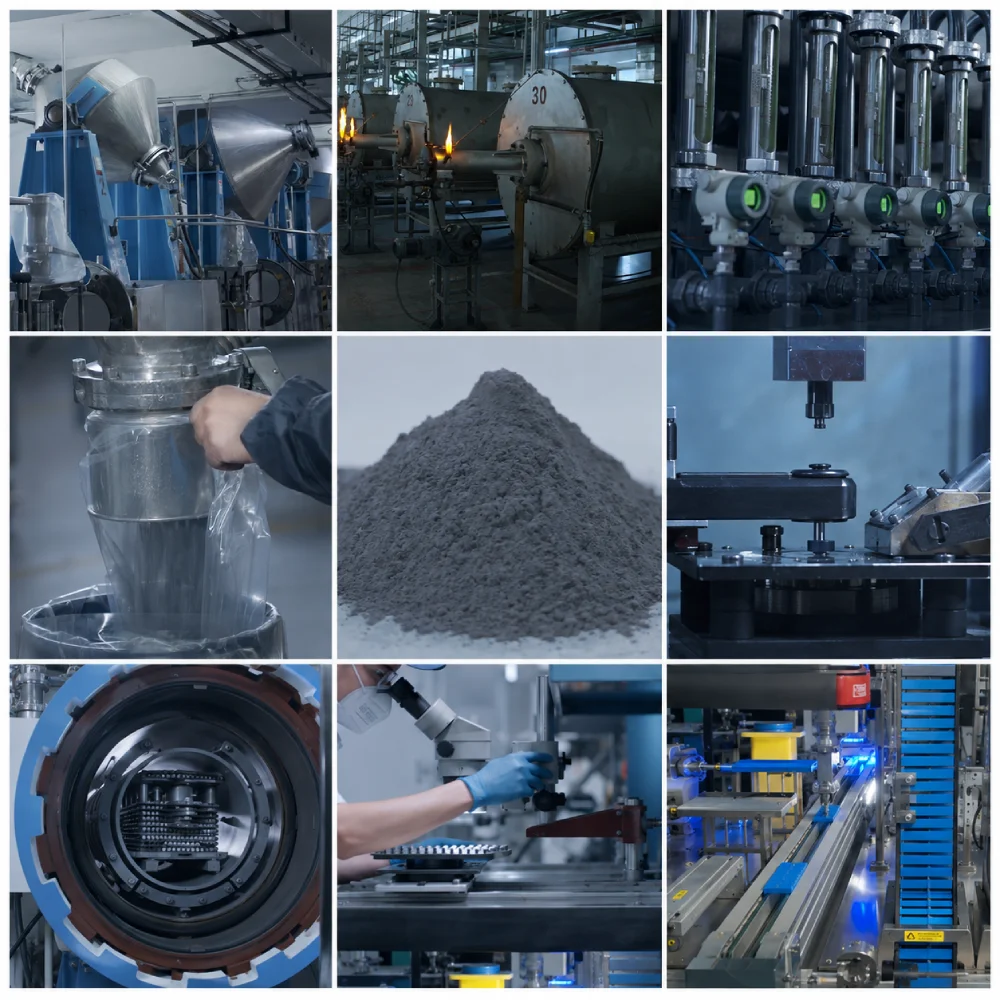 KENIN carbide pressing and sintering workshop