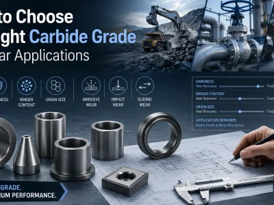 How to Choose the Right Carbide Grade for Wear Applications